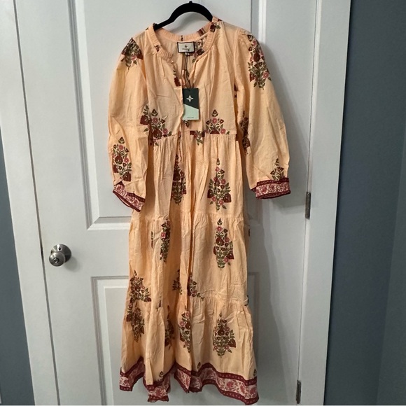 Tuckernuck Blush Chandelier Long Sleeve Salty Paloma Caftan - Picture 9 of 13